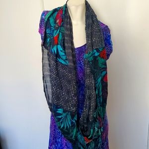 Ann Taylor tropical infitinity scarf